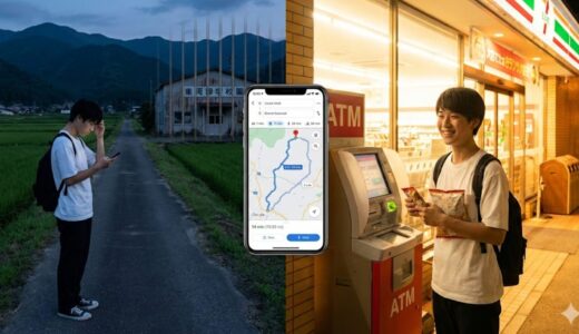 コンビニがない合宿免許は「監獄」です。申し込み前にGoogleマップで絶対確認すべきこと