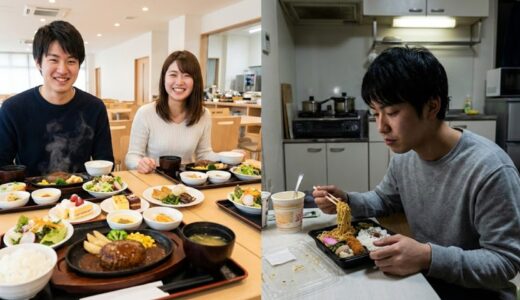 【合宿免許の食事事情】「3食付き」の贅沢 vs 「自炊」の節約。2週間で後悔しないのはどっち？