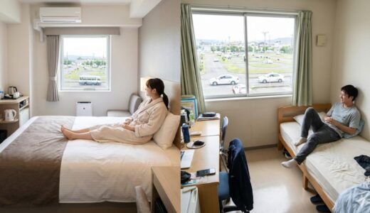 ホテルプランと寮プランの違い｜快適さと料金、どっちを優先すべき？